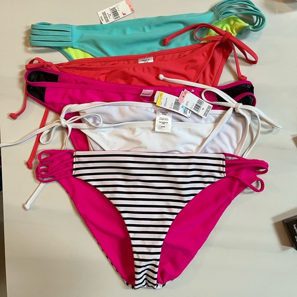 XL- Lot of 5 Mix & Match Bikini Bottoms - Picture 10 of 12